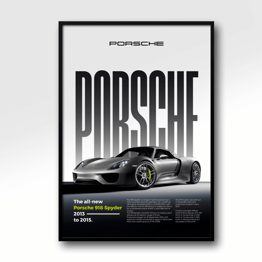 Porsche 918 Spyder | Classique