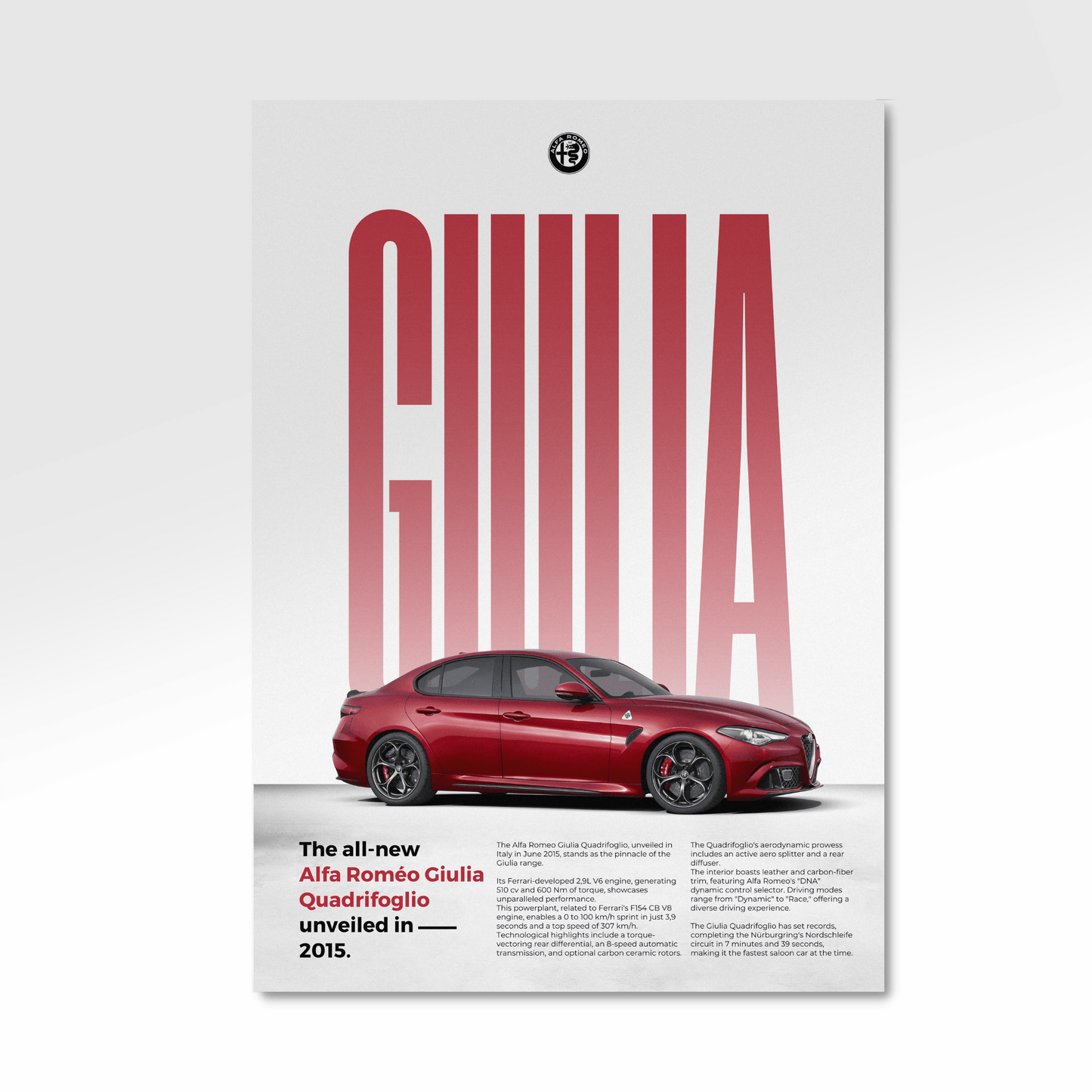 Alfa Romeo Giulia Quadrifoglio | Classique