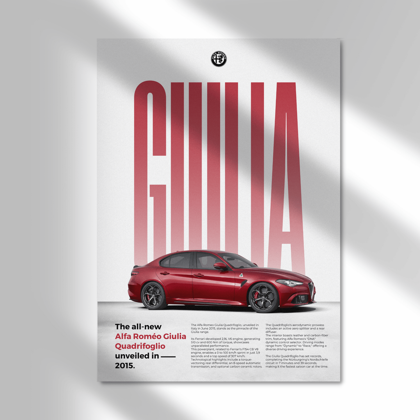 Alfa Romeo Giulia Quadrifoglio | Classique