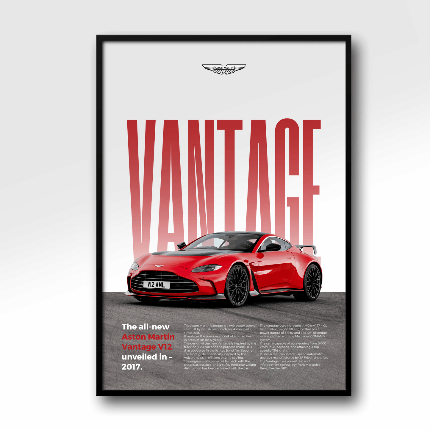 Aston Martin Vantage V12 | Classique