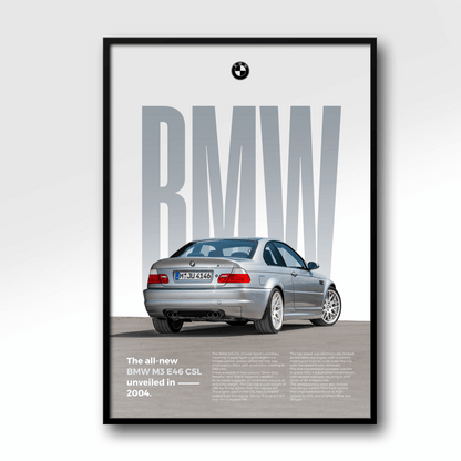 BMW M3 E46 CSL | Classique