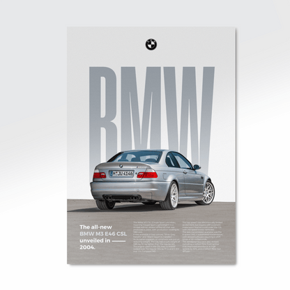 BMW M3 E46 CSL | Classique