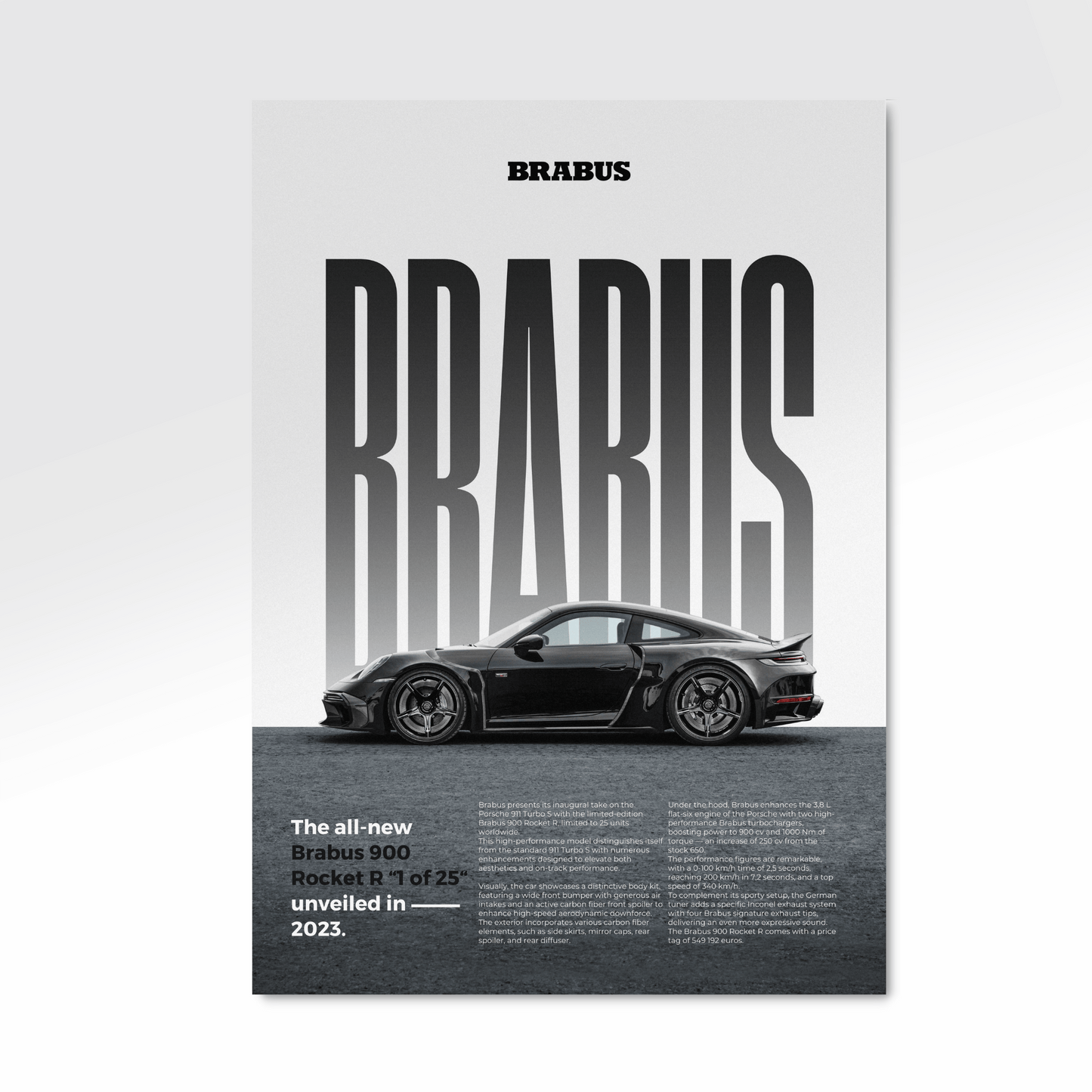 Brabus 900 Rocket R 1 of 25 | Classique