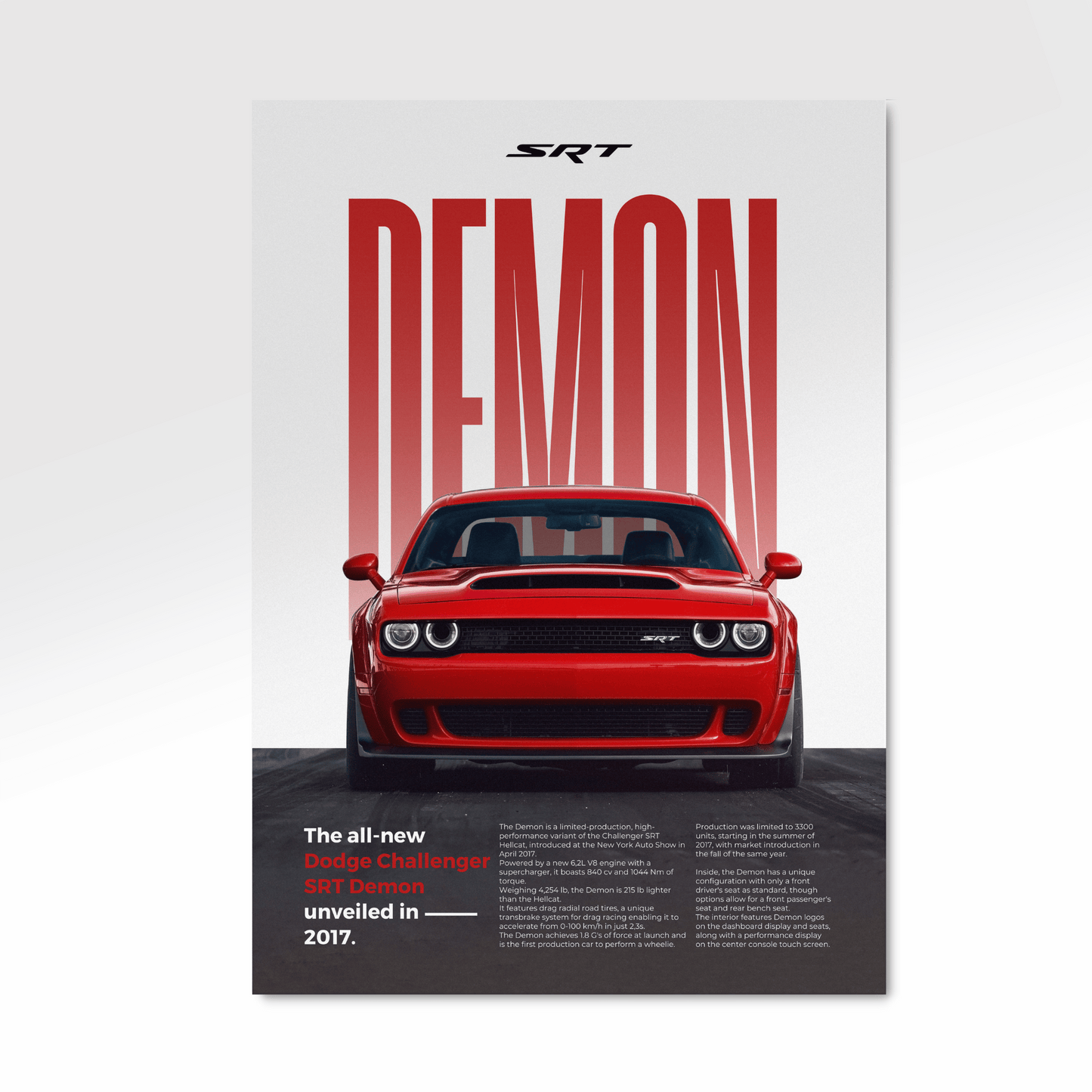 Dodge Challenger SRT Demon | Classique