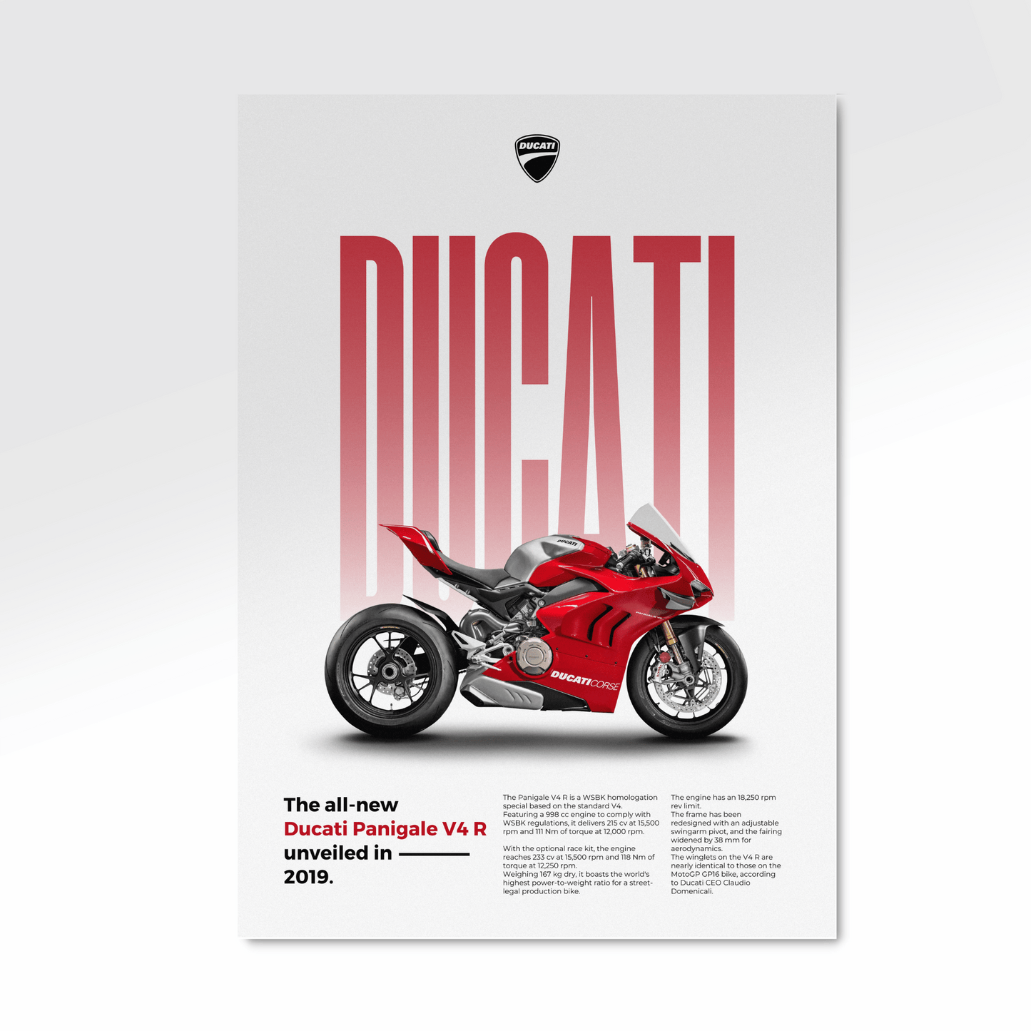 Ducati Panigale V4 R | Classique