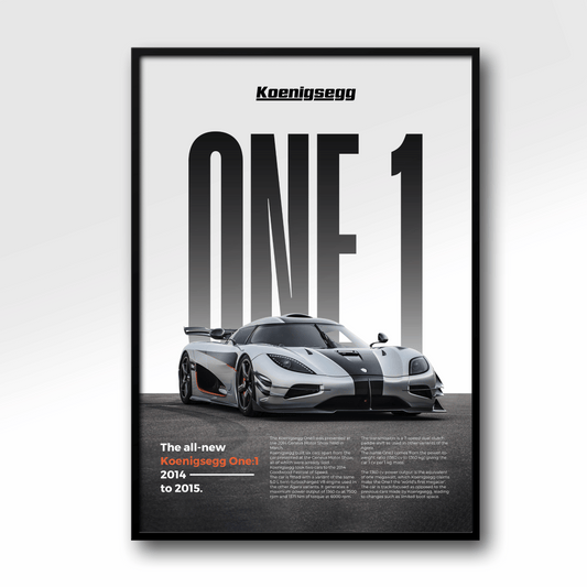 Koenigsegg One-1 | Classique