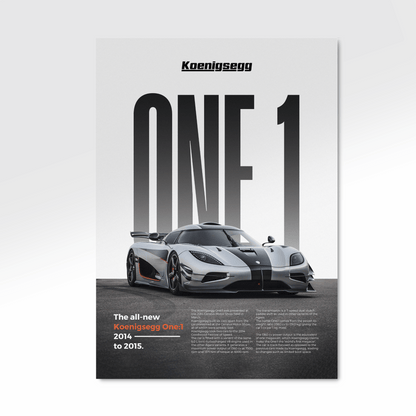 Koenigsegg One-1 | Classique