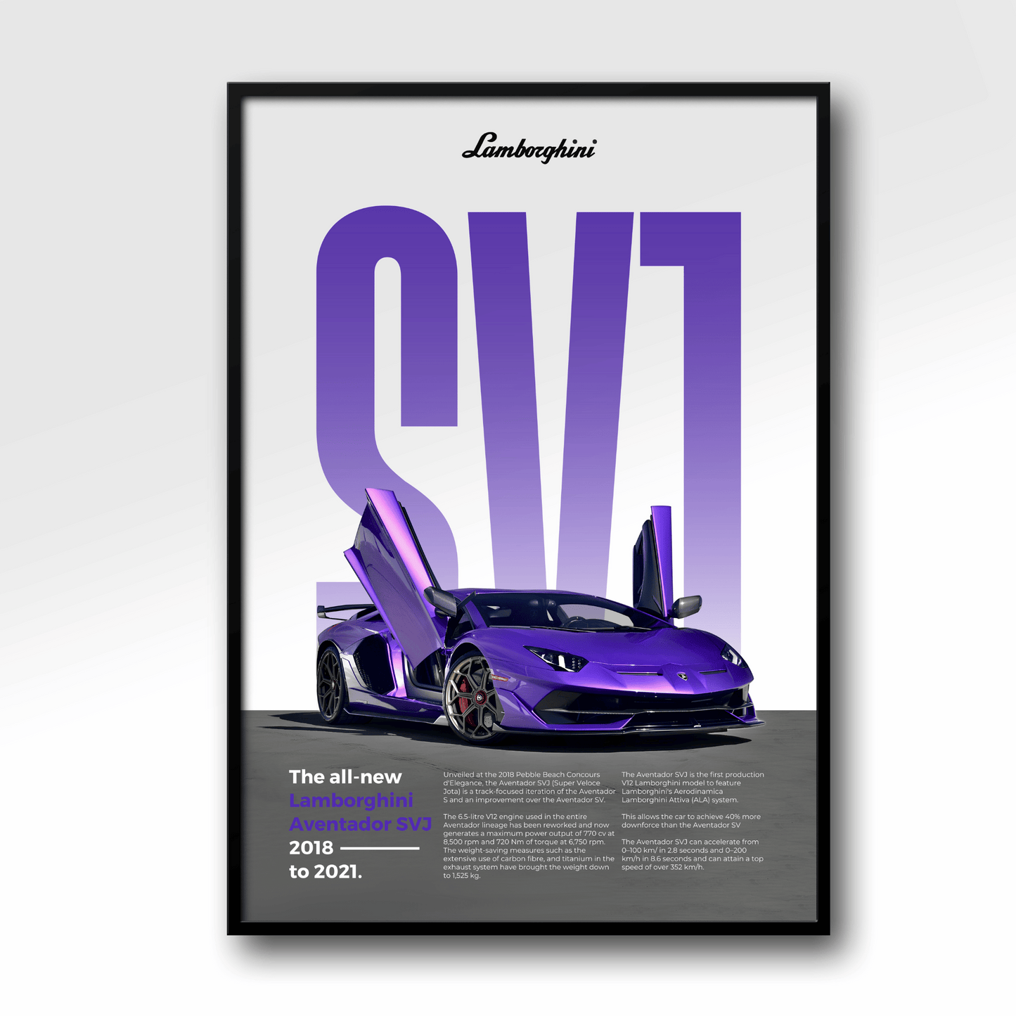 Lamborghini Aventador SVJ | Classique