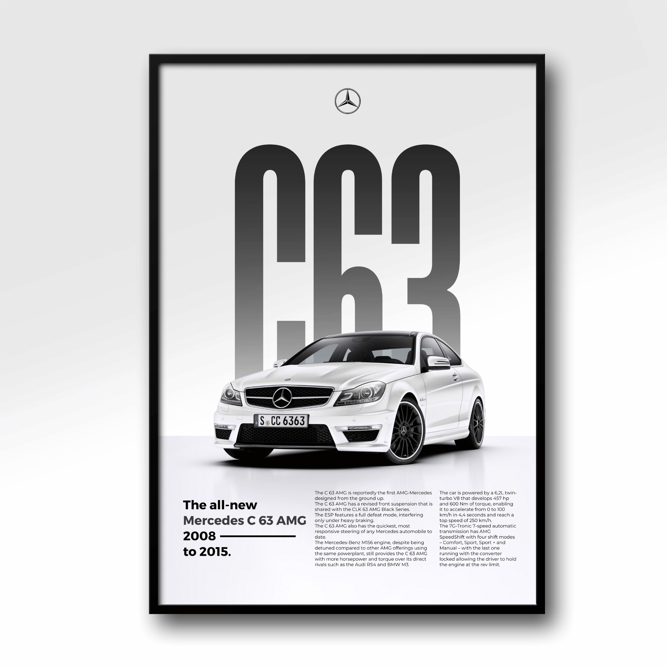 Poster: Mercedes Luxus Auto – Mercedes Posters – IXXLIQ