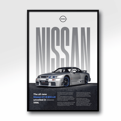 Nissan GT-R R33 LM | Classique