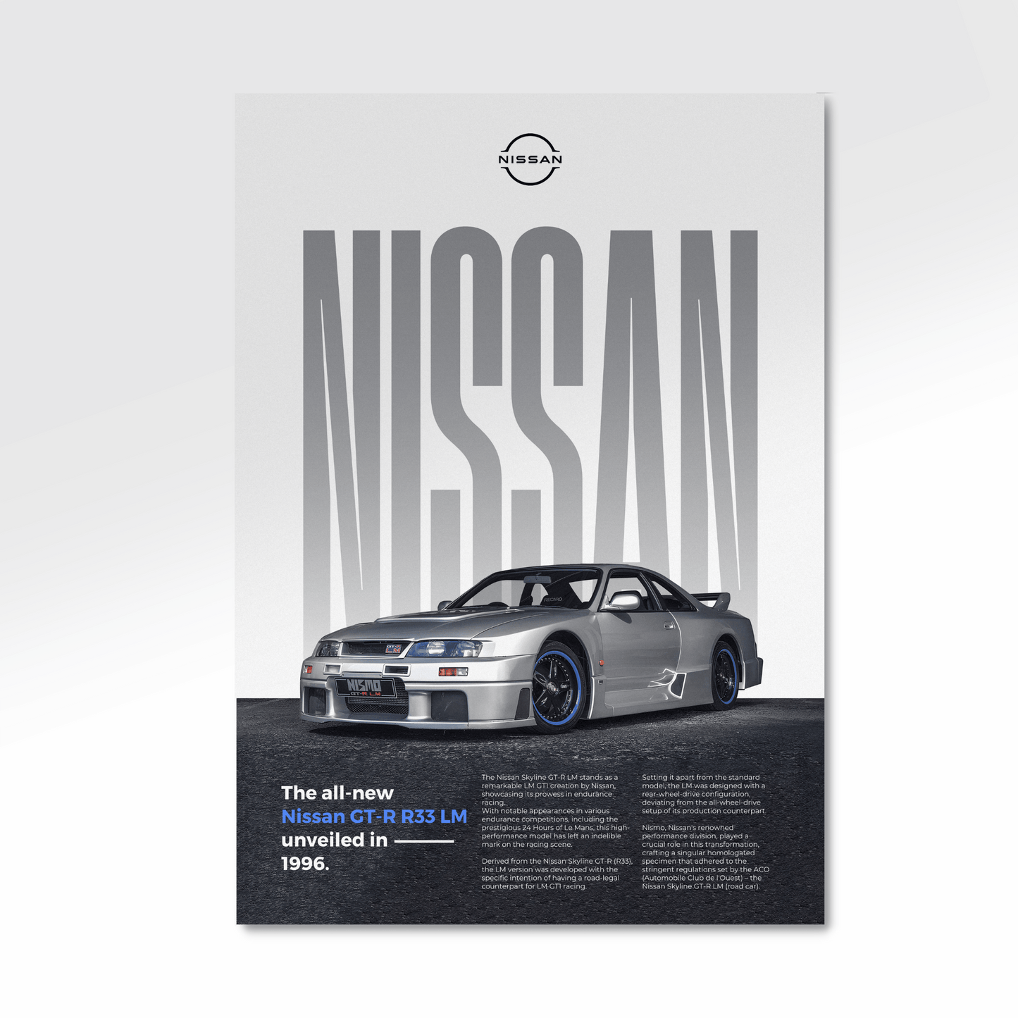 Nissan GT-R R33 LM | Classique